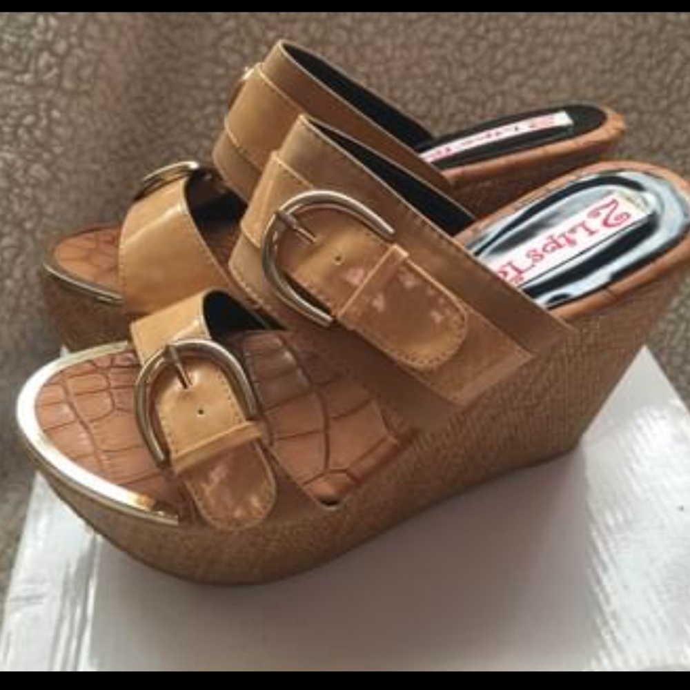 2 Lips Too Lagoon Platform Sandals 7